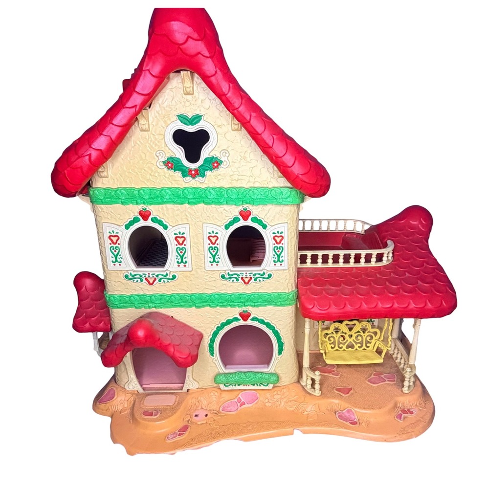 Vintage 1980s Strawberry Shortcake Berry Happy Home Dollhouse Kenner Original